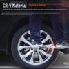 Retractable Car Tire Repair Kit with 17, 19, 21, 23 mm Wrench and Socket Tools