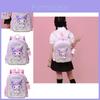 Adorable Cartoon Kuromi Kids Backpack For Girls And Boys Ages 3-6 With Nylon Shell