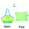 Outdoor Große Kapazität Faltbare Tragbare Strand-Netztasche Kinder Strandspielzeug Kleidung Reise Verschiedenes Aufbewahrungstasche Organizer