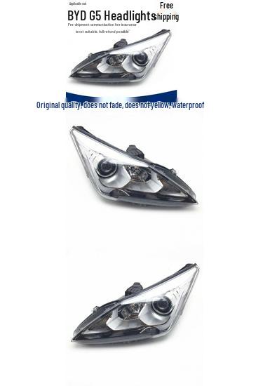 BYD G5 Headlight Assembly: Low/High Beam, Front Lighting, and Turn Signal Light Premium, Left Side