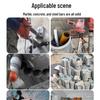 Industriklassad 63 mm snabb betongtorrborr med vattensvridbart huvud för hålöppning i luftkonditionering