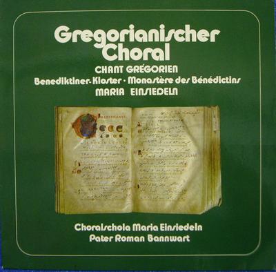 LP Record CHORALSCHOLA MARIA EINSIEDELN PATE  Gregorianischer Choral  Chant Greg XL177513 Ex Libris Switzerlan Classical Used