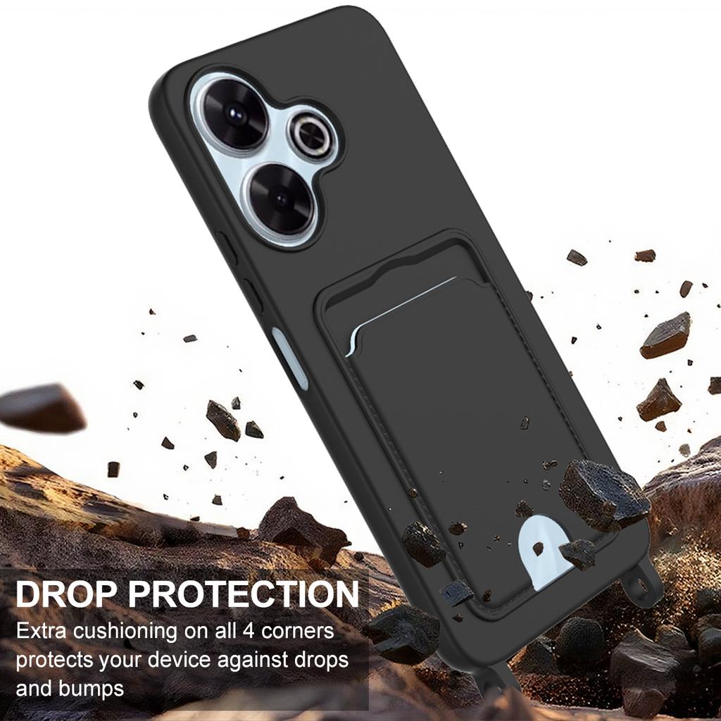 For Xiaomi Redmi 13 5G/Xiaomi Redmi Note 13R 5G/Xiaomi Poco M6 4G/Xiaomi Poco M6 Plus 5G/Xiaomi Redmi 13 4G Liquid Silicone Case Phone Back Cover