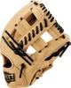 ZETT Soft Steer Baseball Pastel Brown X Black Size 4 Glove, All-Around, Left-Handed Throw, (3219), (BRGB35520F)