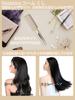 Hanature Jumbo Hair Hair Care Comb for Champagne Gold Comb, Brush, Bathtime, Detangling, Shine, Anti-Static, Unisex,