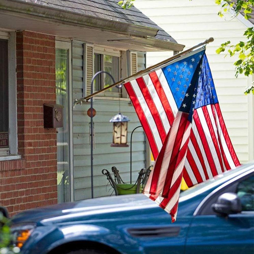 Anti-wrap Flag Pole Ring With Grommets Flag Pole Mounting Rings Flagpole Rotating Ring Garden