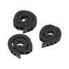 3Pcs Cable Carrier Chain Bridge 3 Hole Open Type Nylon Drag Chain Kit for VORON 2.4 3D Printer