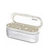 With Draining Tray Cutlery Storage Box Flip Cover Flatware Holder Chopstick Organizer  Outdoor