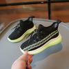 Girls Breathable Sneakers 2025 Spring and Autumn New Children's Coconut Shoes Boys Fly-woven Running Shoes Medium and Older Children's Shoes