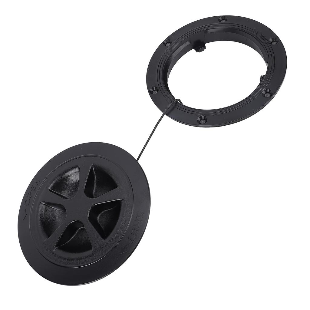 4 Inch Deck Plate Round Detachable Circular Sealing Cover for Marine Yachts Boat Kayak