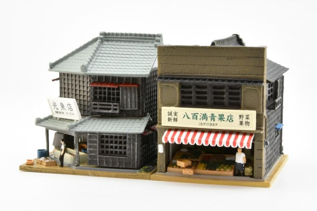 Tomytec Building Collection Kenkore 191 1R Diorama Supplies 335481 Fishmonger/Greengrocer