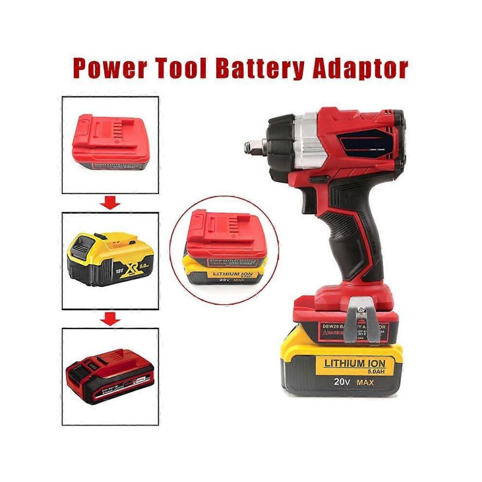 Batterie Werkzeug Adapter Konverter für Dewalt 18V zu für Einhell Power