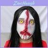 Halloween Horror Props Ghost House Escape Room Npc Latex Mask For Adults