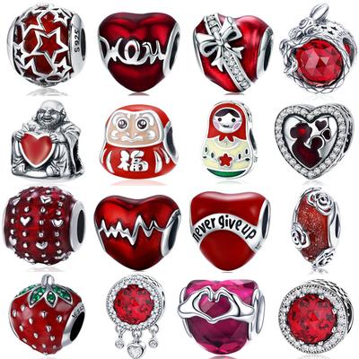 Sieraden Nieuwjaar 925 Sterling Zilver Kralen Collectie Mode Kralen Armband Zilveren Sieraden Accessoires