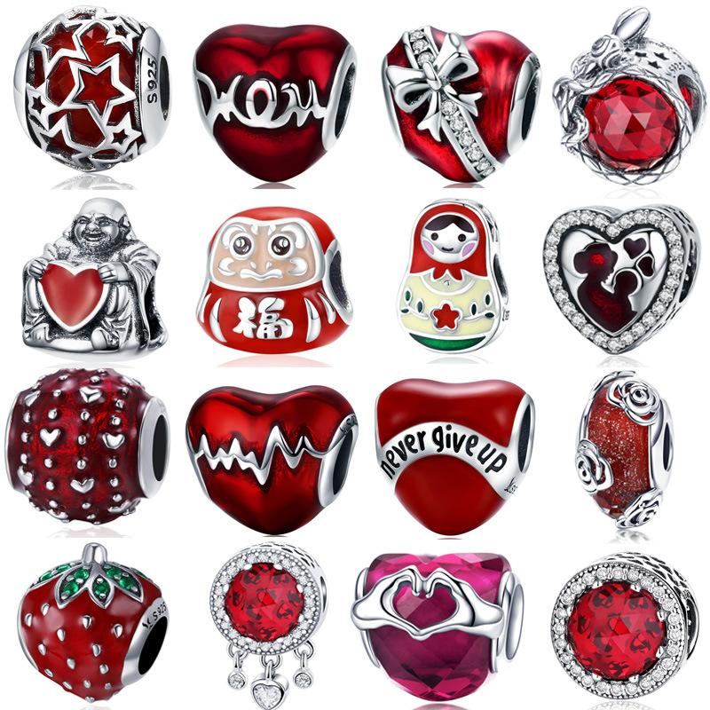 Jewelry New Year'S 925 Sterling Silver Beads Collection Fashion Beaded Bracelet Silver Jewelry Accessories