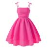 Girls' 2025 Spring/Summer Sling Princess Dress - European & American Style
