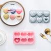 1Pc Heart Shape Silicone Mold 3D Baking Mold for Fondant Soap Ice Cream Easy Release Chocolate Candy Maker