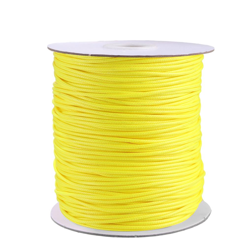 0,5mm-3mm Wachsfaden mehrfarbige Halskettenseil Wachsseil handgefertigt DIY Armband Materialseil