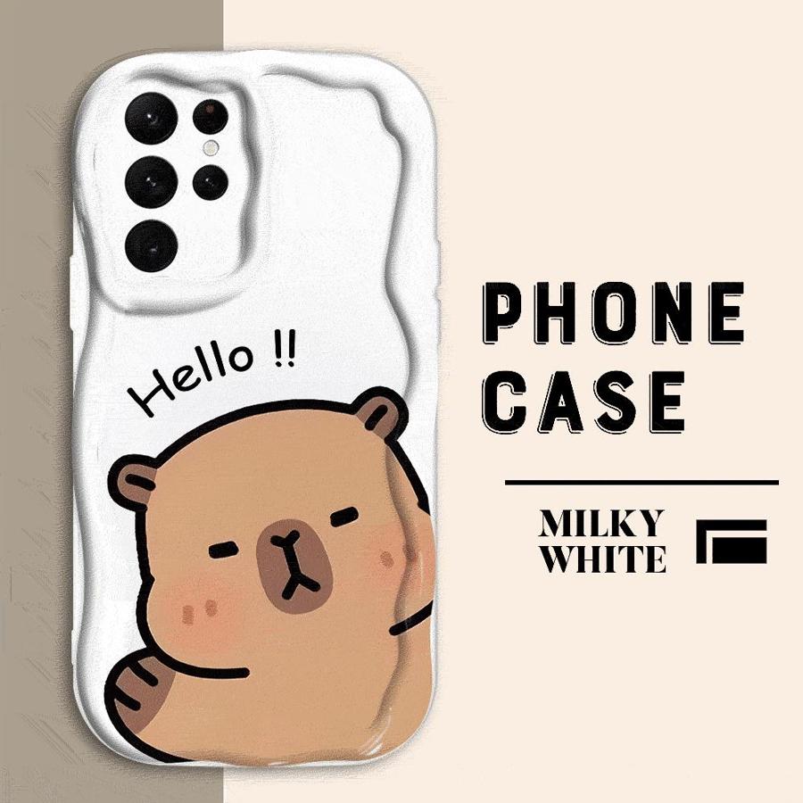 Capybara Phone Case for Samsung for Galaxy S25 S24 S23 Ultra S20 FE S24 S22 S20 Plus S23 S20 Ultra S21 FE Cover