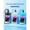 Waterproof Touchscreen Mobile Pouch: For Swimming, Rainproof, Neck Hanging, Underwater Photography, Rafting, and Travel.