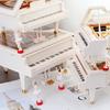 Retro Classic Dancer Ballerina Piano Clockwork Hand Crank Xmas Valentine Gift
