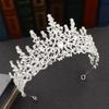 New Bridal Crown Baroque Atmospheric Rhinestone Birthday Crown Performance Hair Accessories Wedding Dress Accessories