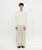 YOUTH Fringe Knit Collar Cardigan - Ivory
