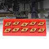 10PCS  DCMT11T304HM YBC251 DCMT32.51HM CNC Carbide Insert Blade Lathe Turning Tool