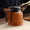 1.6L Bamboo Woven Stainless Steel Insulated Pot