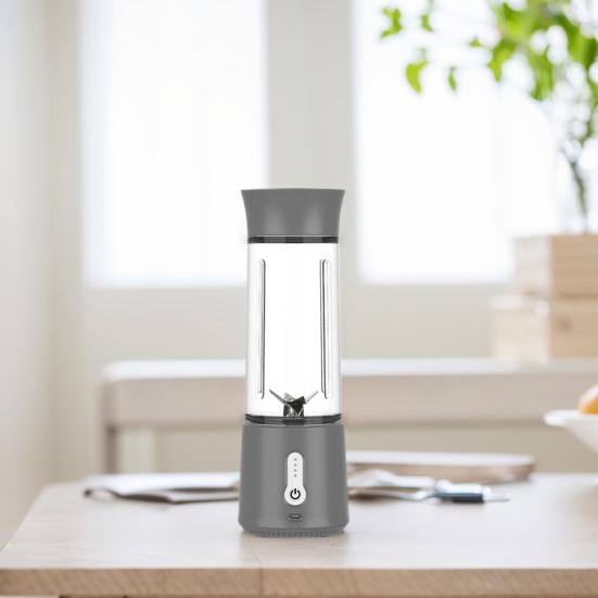 Wireless Portable Juicer Blender Fruit Mixer with Sharp Blades BPA-Free Dishwasher Safe Powerful Motor Fruit Mixing Machine Juicer Cup