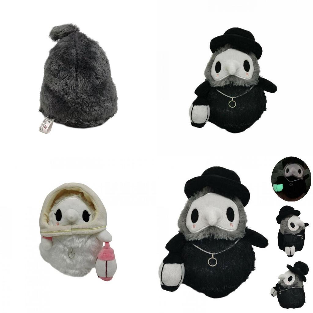 Luminous Plague Doctor And Nurse Couple Plush Toy Cute And Unique Gift