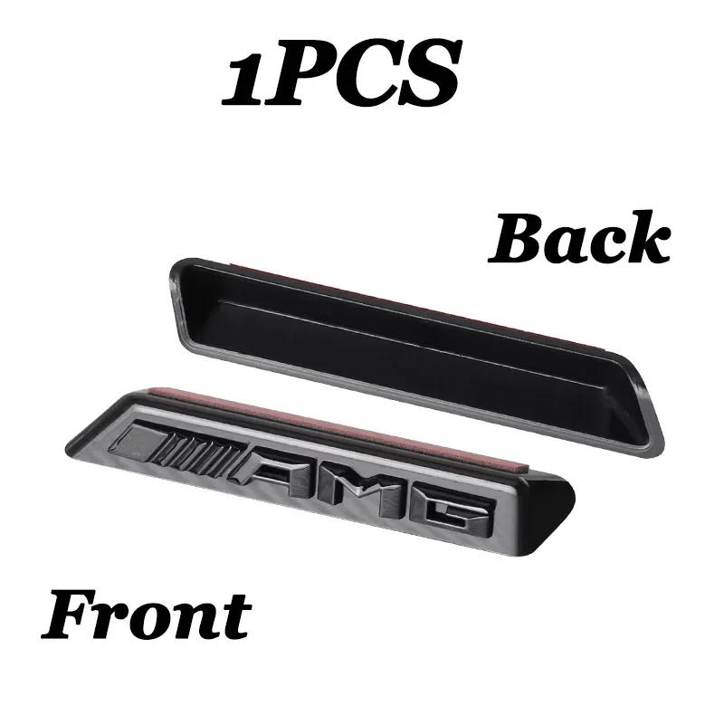 3D ABS Car Styling Front Grille Emblem Sticker Decoration Badge Auto Accessories for Mercedes Benz AMG W212 W176 W108 W222 W204 MZABC1