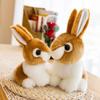 Adorable Long-eared Bunny Plush Toy Cute White Rabbit Stuffed Animal For Kids