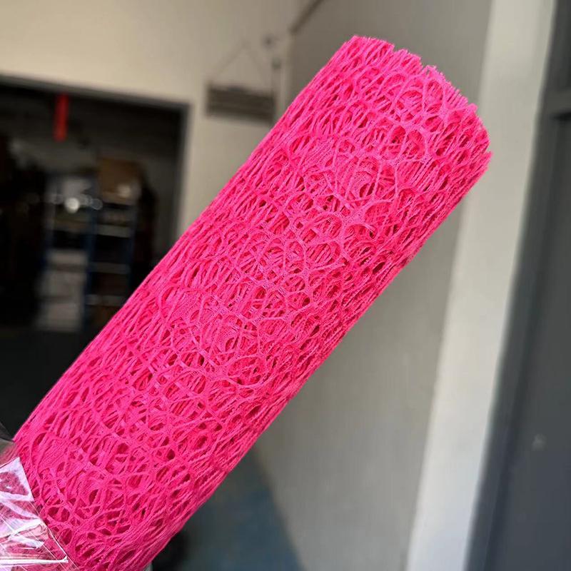 50Cm*4.5M/Roll Flower Wrapping Mesh Paper Iregular Hollow Net Wrapper Floral Bouquet Paper Fresh Flower Florist Packaging Sheet