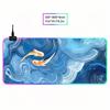 Lucky Koifish Large Mouse Pad RGB Gaming Mouse Pad HD Gamer Large LED Light XXL MousePads PC Computer pad Non-slip