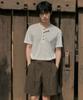 Wednesday Oasis Vintage Henley Neck Short Sleeve T-Shirt_Ivory(Wb6Tp27)