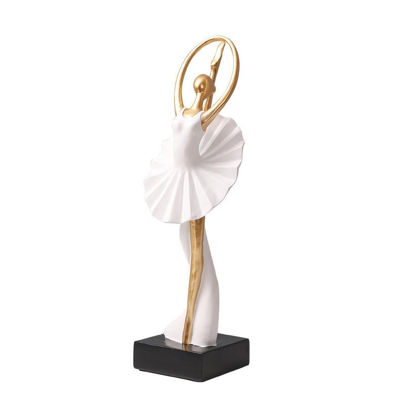 Elegant Dancer Ballet Resin Figurine Home Decor Gift For Colleagues Kids Or