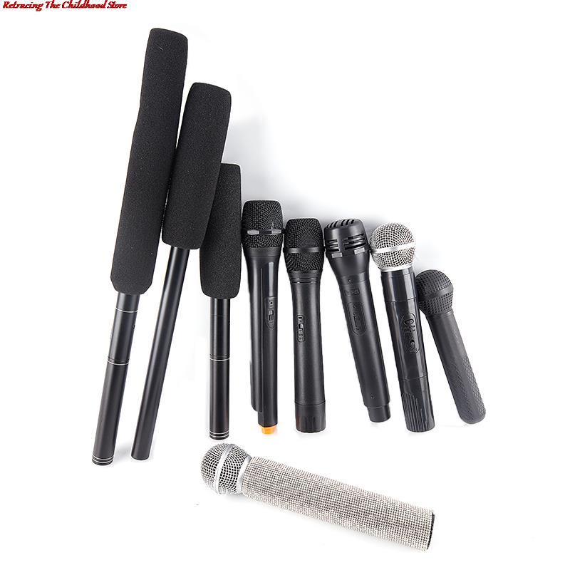 1Pc Dummy Microphone Educational Toys Simulation Mic Model Shell Performance Props Children Toys Microphone Model