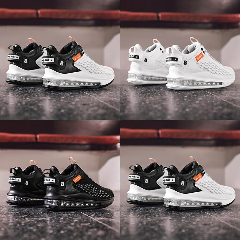 Nouvelles chaussures pour hommes 2025, décontractées, chaussures de sport, coussin d'air écailles de poisson, chaussures de sport tendance grande taille montantes