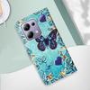 For Xiaomi Redmi Note 13 Pro 4G/Poco M6 Pro 4G Leather Case with Strap and Card Holder Pattern Printing Phone Cover