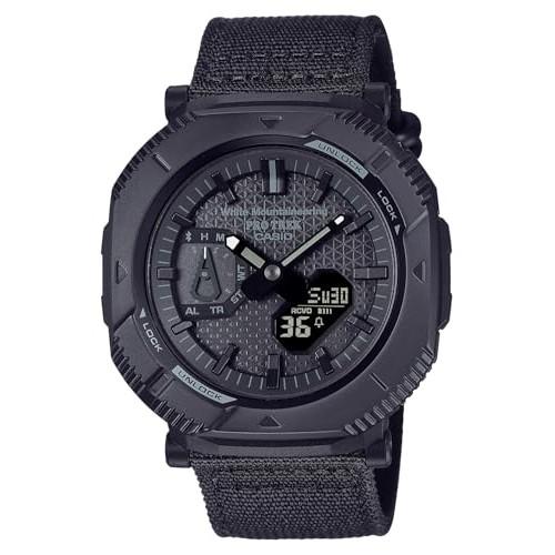 [Casio] Pro Trek Watch [Domestic Genuine Product] White Mountaineering Collaboration Model Bluetooth-enabled Tough Solar Biomass Material