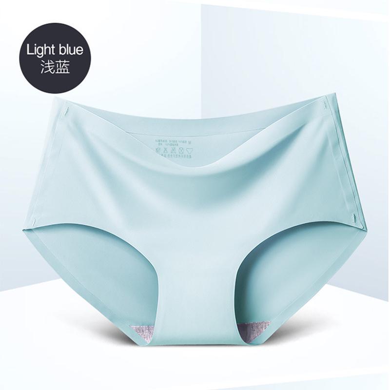 

Жіночі трусики Ice Silk Cool Refreshing Seamless Underwear Triangle Big XXL
