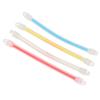 4Pcs Long Tennis Racket Vibration Dampeners Double Hook Silicone Shock Absorbers