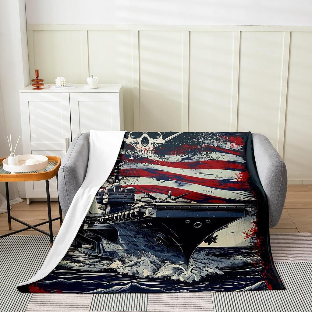 Manfei Sport-Themen-Kuscheldecke Perfekt für Bett, Couch oder Sofa Weiches, atmungsaktives Flanell mit Basketball-Design x Zoll Id