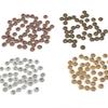50 τμχ Daisy Flower Spacers Bead Μεταλλικές Θιβετιανές Χάντρες Spacer για Κατασκευή κοσμημάτων