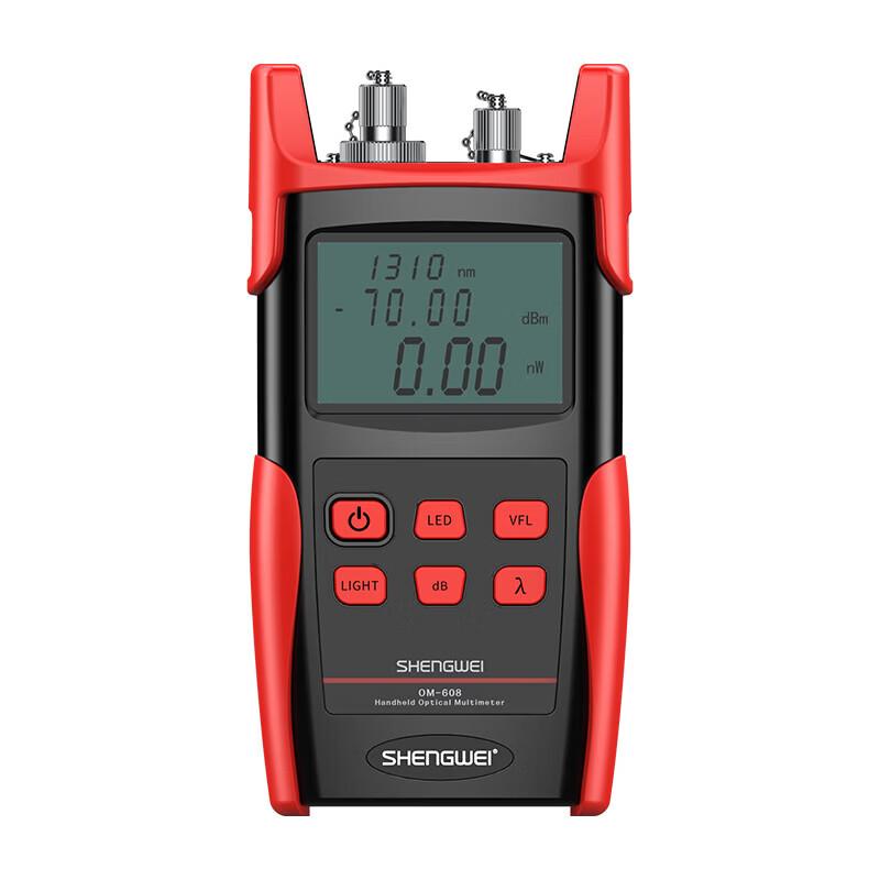 Shengwei OM-608 High-Precision Optical Power Meter & Fiber Tester