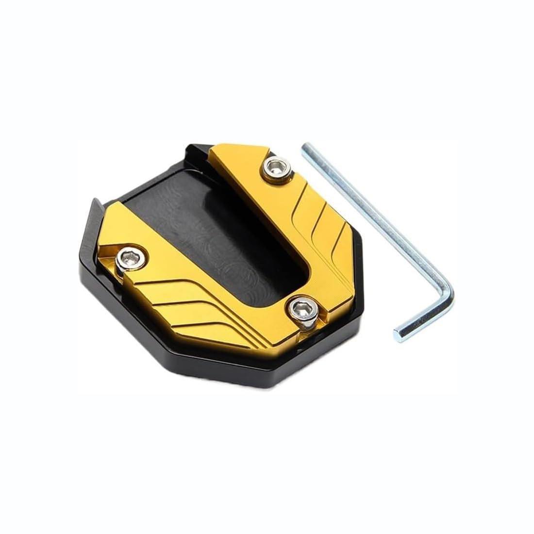 

Пластина подножки велосипеда, Сплав, Универсальная боковая подножка, Пластина, Детали для тюнинга, Нескользящая, золотой