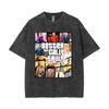 Washed Vintage Heisenberg TV Breaking Bad Stay Out of My Territory T Shirt Better Call Saul Graphic Tshirts Men Retro T Shirts