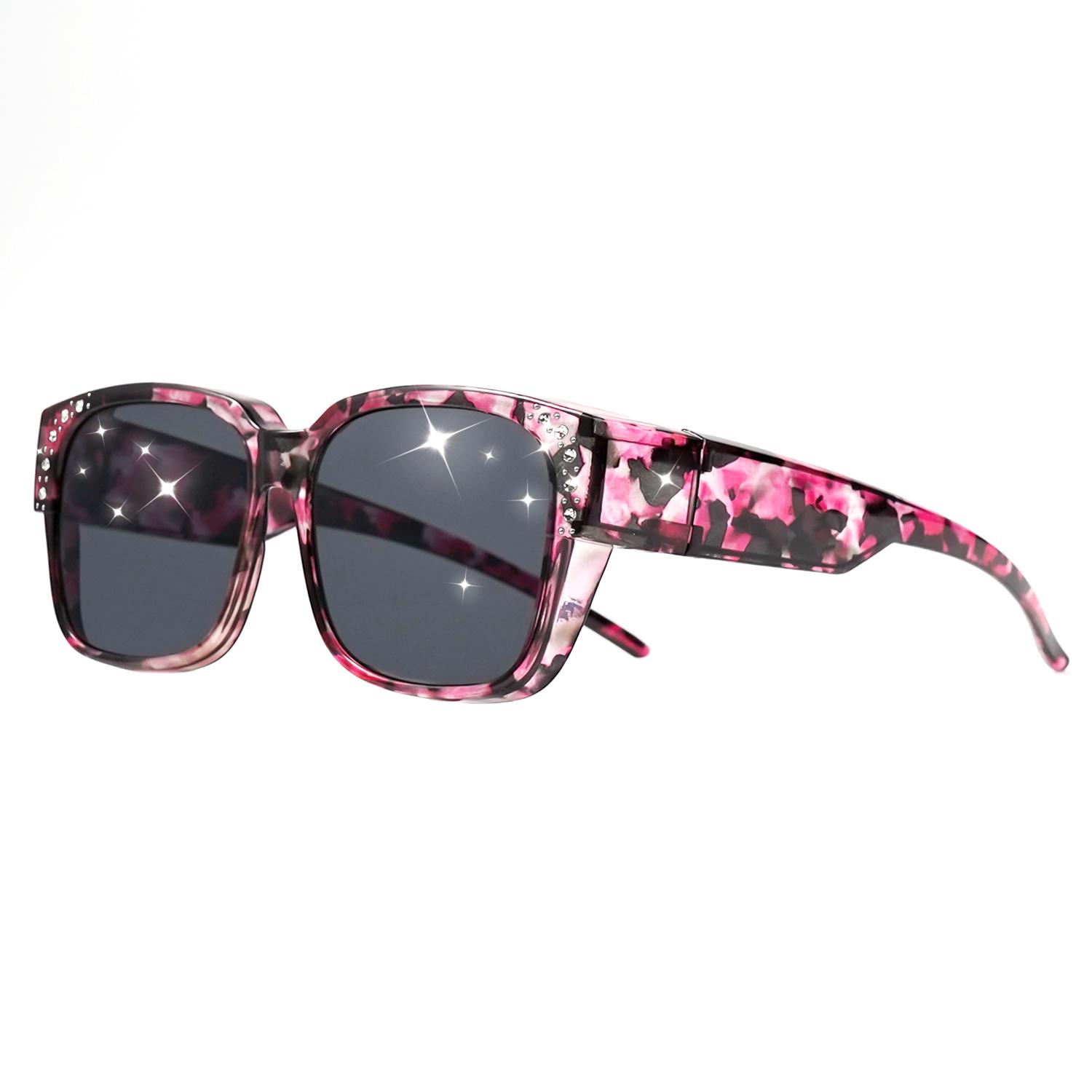 

Oversized Square Fashion Sunglasses - Decorative Lenses for Fashion & Style Stylish Eyewear Elegant Eyewear