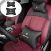 For Alfa Romeo Car Sticker Leather Car Seat Neck And Back Pillow Breathable Accessories For Alfa Romeo 159 Giulietta Giulia 147LG9 